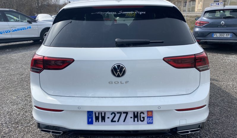 VOLKSWAGEN GOLF 8 VIII 2.0 TDI SCR 150 R-LINE 1ST DSG7 complet
