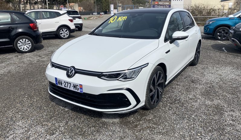 VOLKSWAGEN GOLF 8 VIII 2.0 TDI SCR 150 R-LINE 1ST DSG7 complet